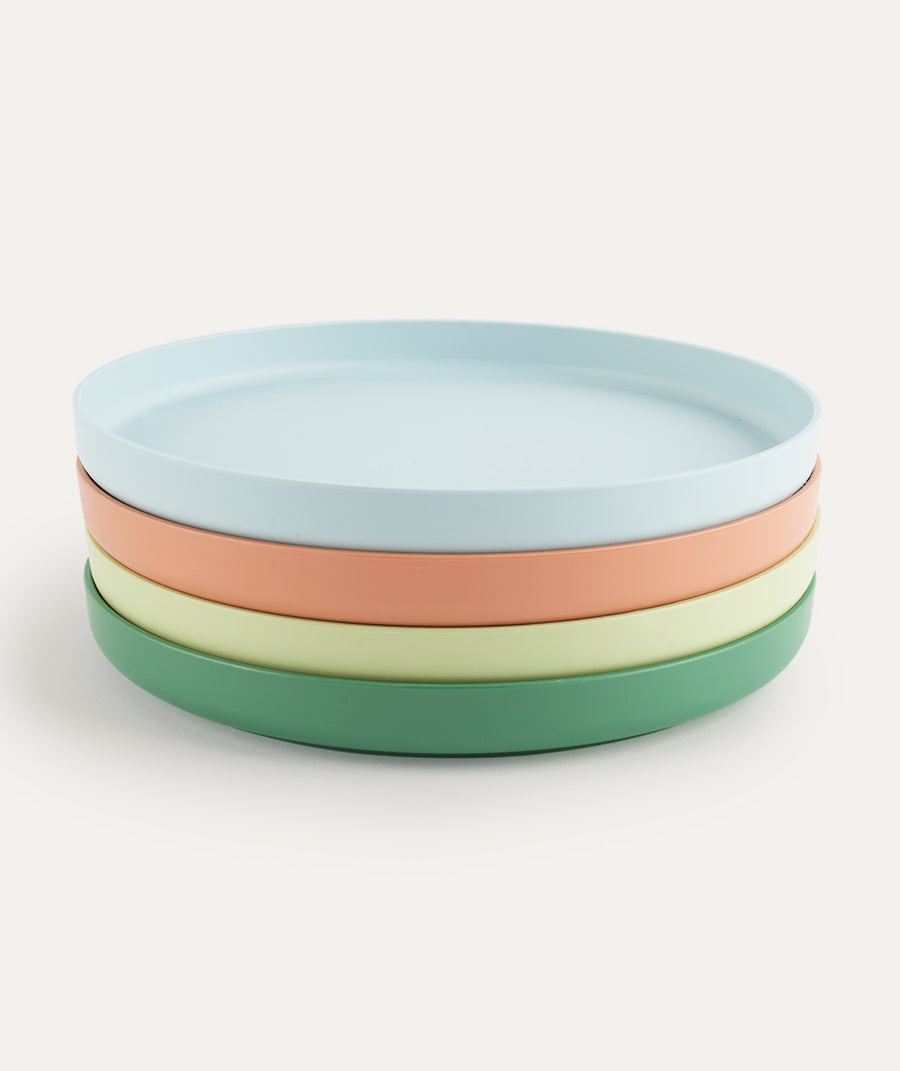 4-Pack Eco Plates Mix