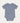 Thumbnail for Bodysuit Short Sleeves Rib: Blue
