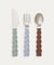 3-Pack Mellow Cutlery: PaleMint/Choko/IceBlue