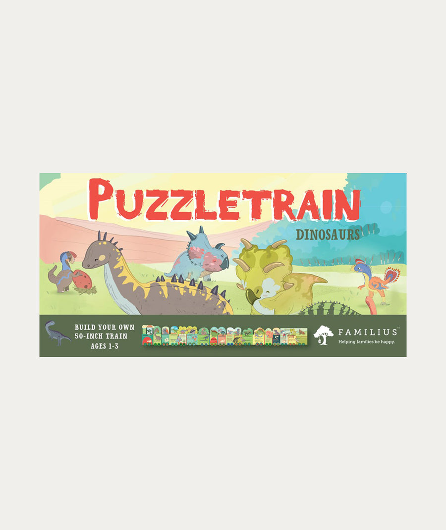 PuzzleTrain: Dinosaurs 26-Piece Puzzle
